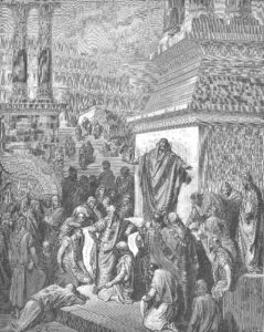 Then the word of the Lord came to Jonah the second time, saying, 2 "Arise, go to Nineveh, that great city, and call out against it the message that I tell you."