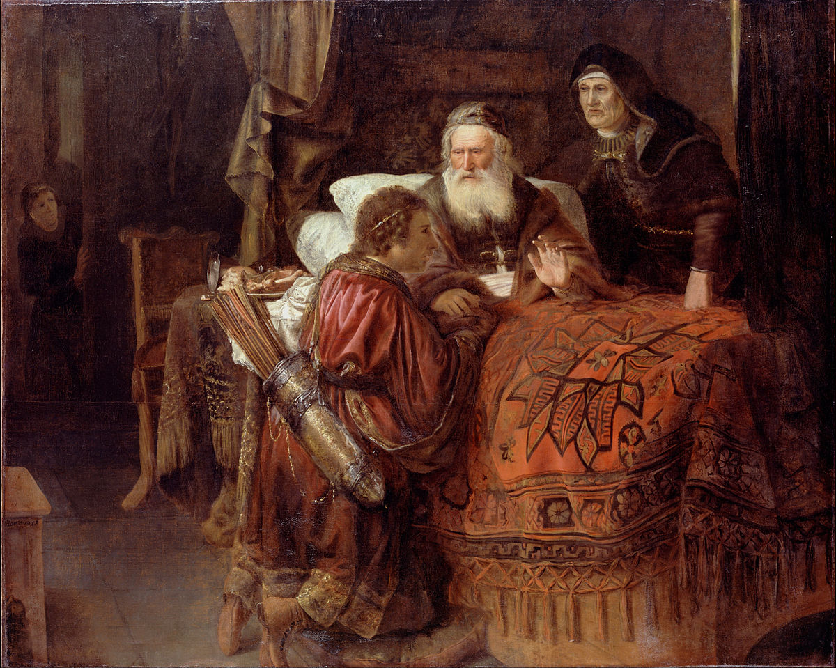 1200px-Horst,_Gerrit_Willemsz._-_Isaac_blessing_Jacob_-_Google_Art_Project